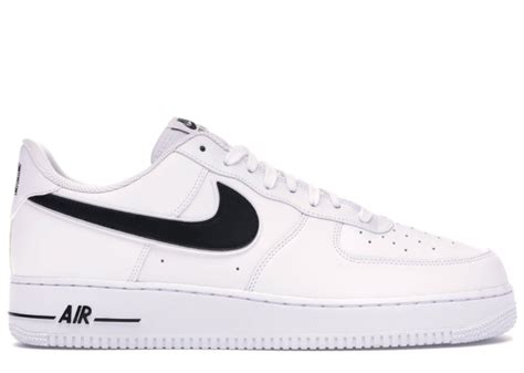 nike air force dames wit met zwart|Nike Air Force 1 sport.